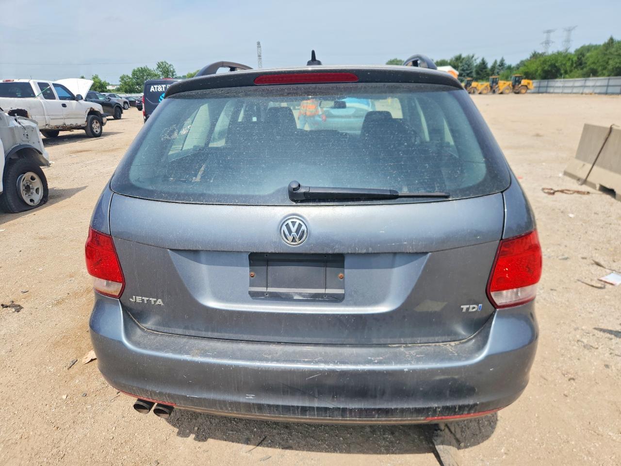 2014 Volkswagen Jetta Tdi Серый vin: 3VWPL7AJ7EM606483