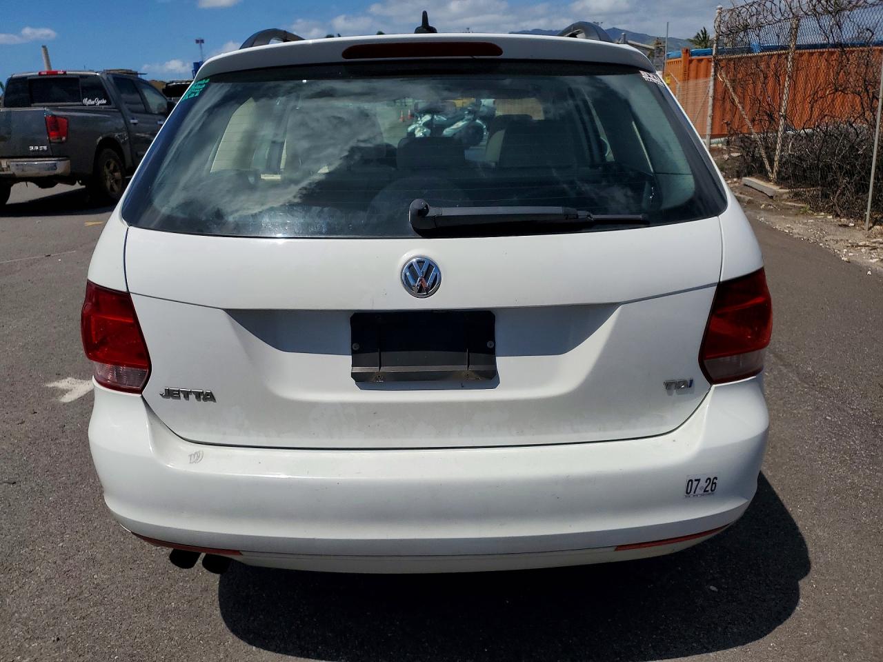 2014 Volkswagen Jetta Tdi Белый vin: 3VWPL7AJ7EM610257