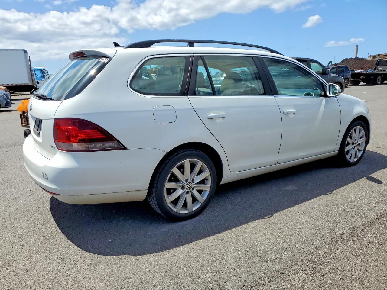2014 Volkswagen Jetta Tdi Белый vin: 3VWPL7AJ7EM610257