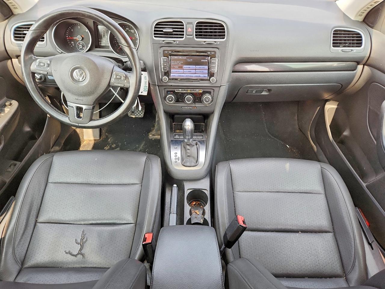2014 Volkswagen Jetta Tdi Gray vin: 3VWPL7AJ7EM613532