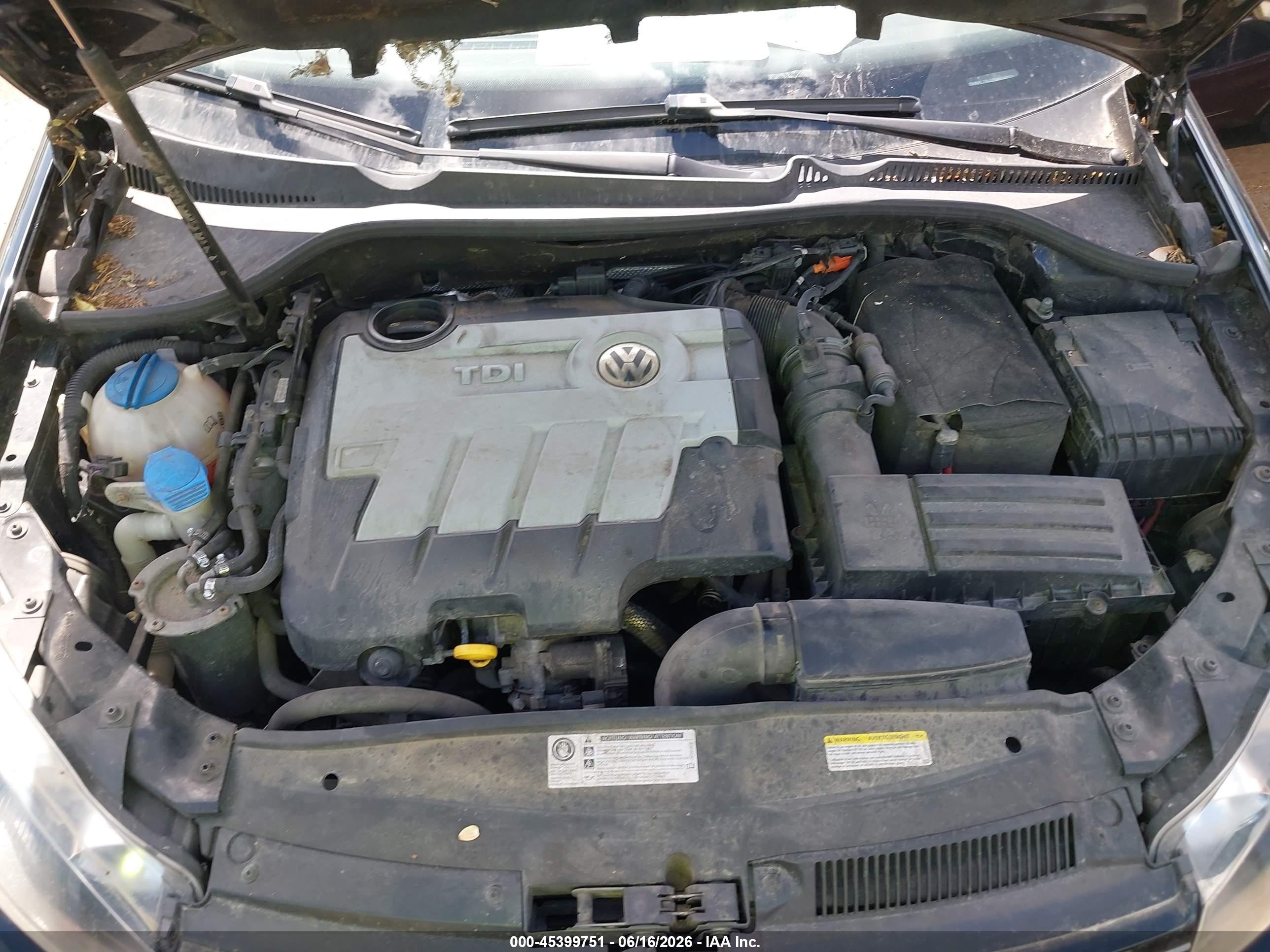 2014 Volkswagen Jetta Sportwagen 2.0l Tdi Black vin: 3VWPL7AJ7EM616222