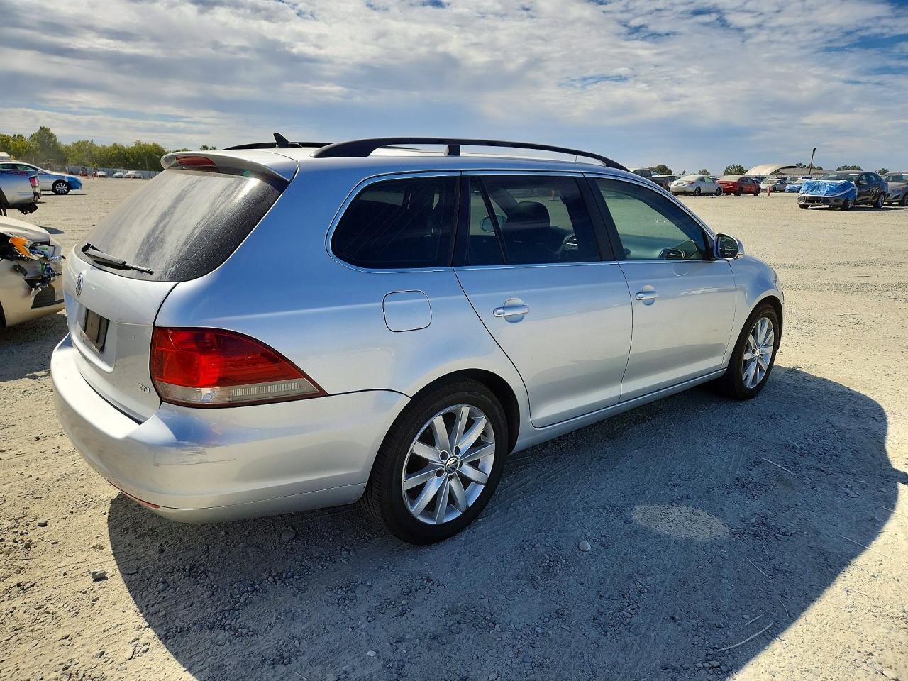2014 Volkswagen Jetta Tdi Silver vin: 3VWPL7AJ7EM619279