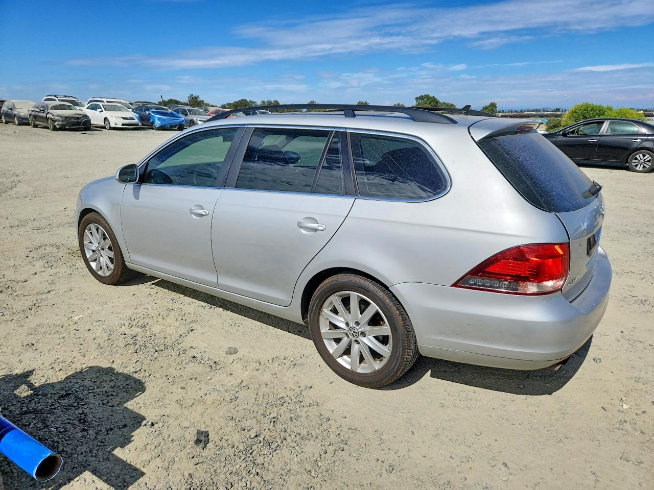 2014 Volkswagen Jetta Tdi Silver vin: 3VWPL7AJ7EM619279