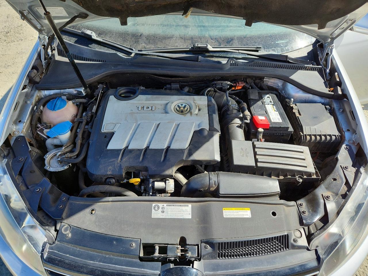 2014 Volkswagen Jetta Tdi Silver vin: 3VWPL7AJ7EM619279