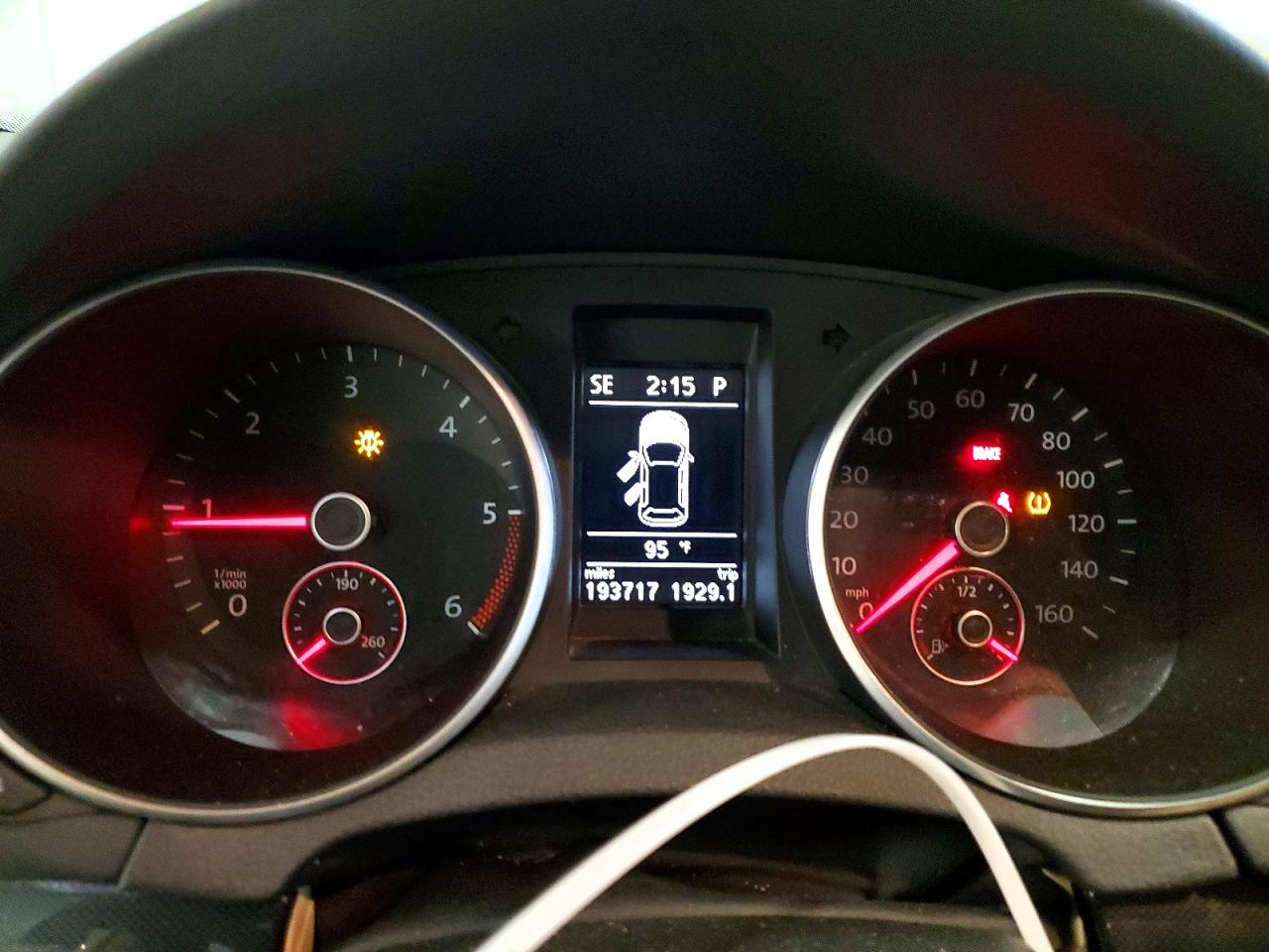 2011 Volkswagen Jetta Tdi Белый vin: 3VWPL7AJ8BM603474