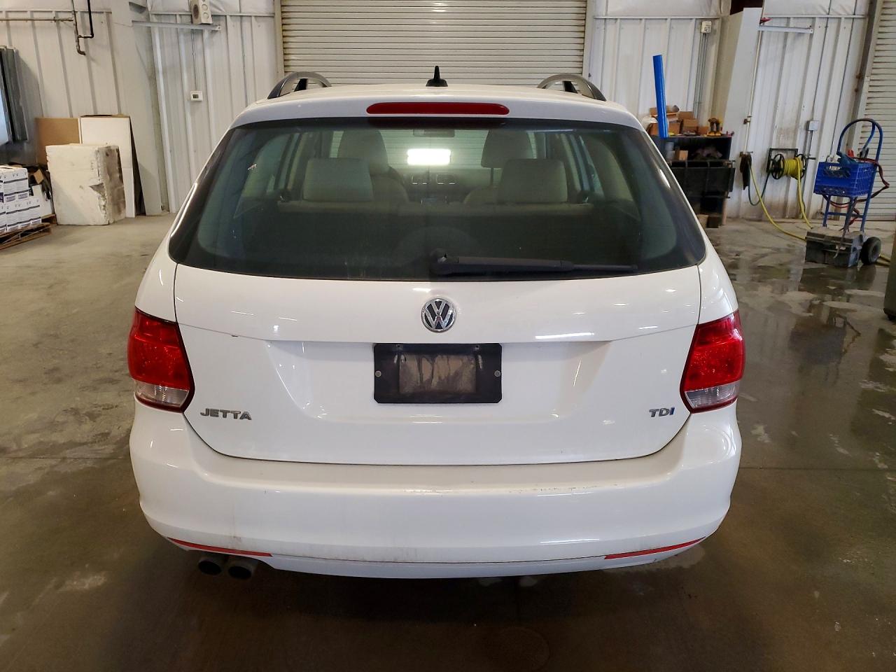2011 Volkswagen Jetta Tdi Белый vin: 3VWPL7AJ8BM603474