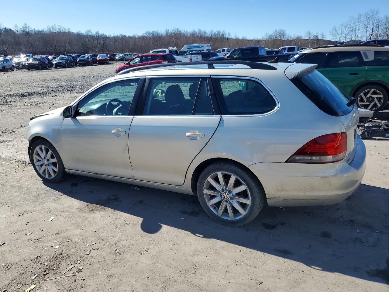 2012 Volkswagen Jetta Tdi Gray vin: 3VWPL7AJ8CM643622