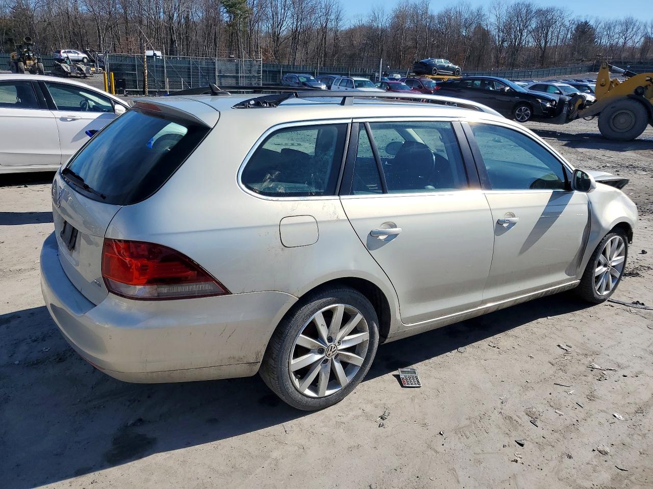 2012 Volkswagen Jetta Tdi Gray vin: 3VWPL7AJ8CM643622
