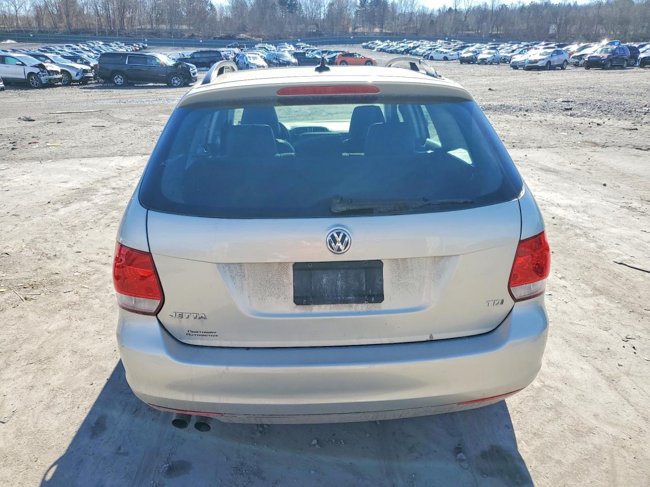 2012 Volkswagen Jetta Tdi Gray vin: 3VWPL7AJ8CM643622