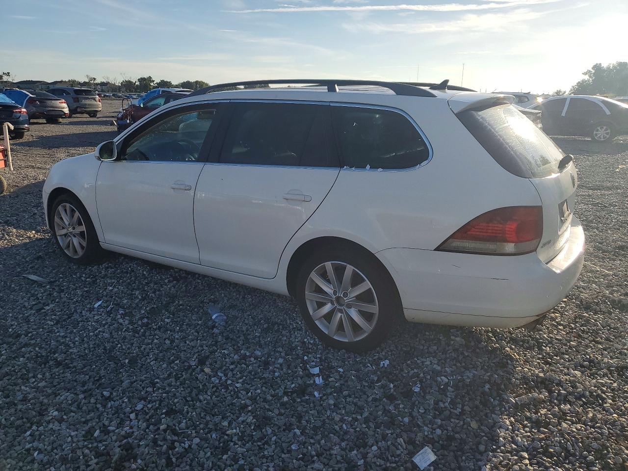 2012 Volkswagen Jetta Tdi White vin: 3VWPL7AJ8CM678905