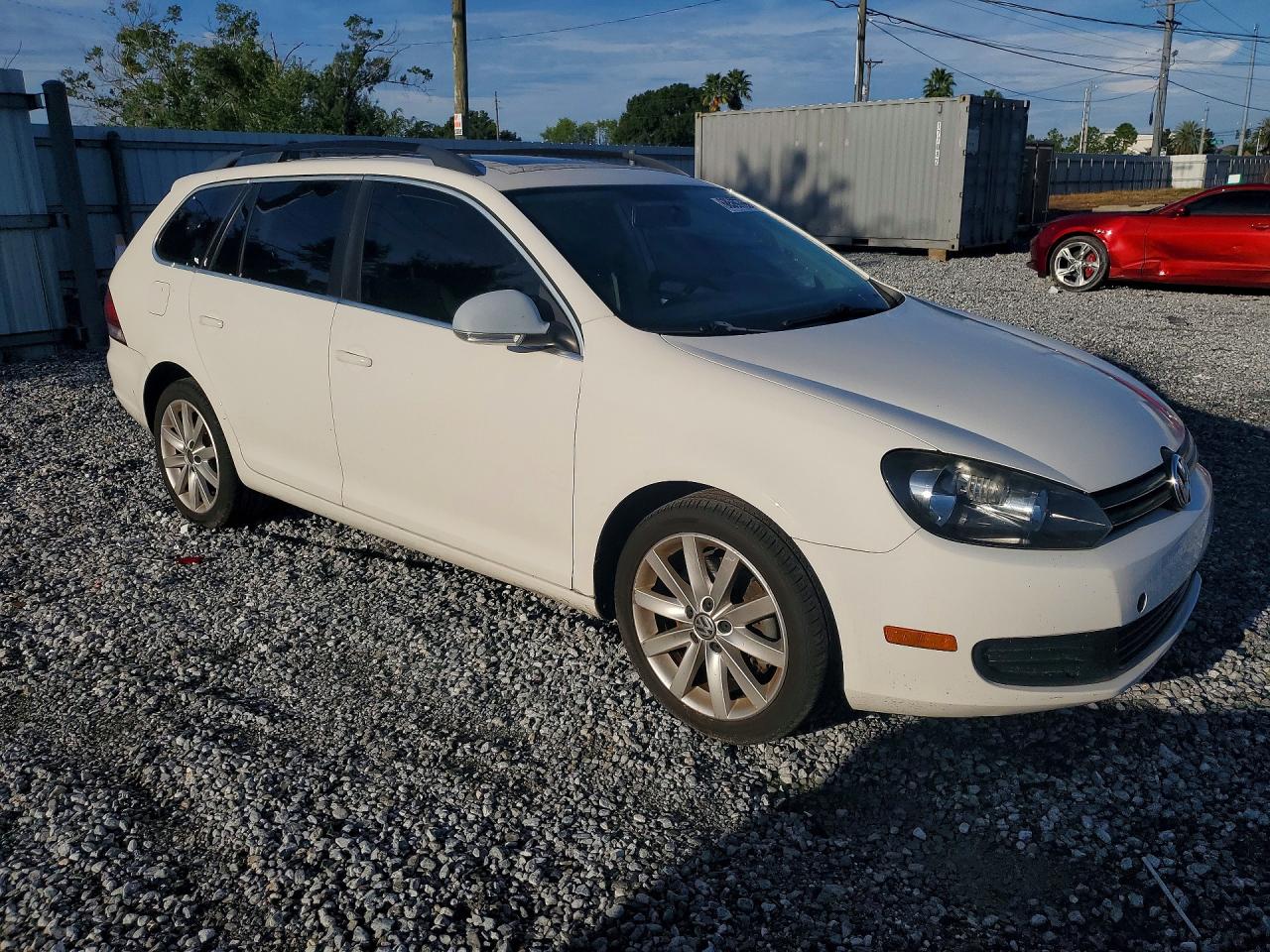 2012 Volkswagen Jetta Tdi White vin: 3VWPL7AJ8CM678905