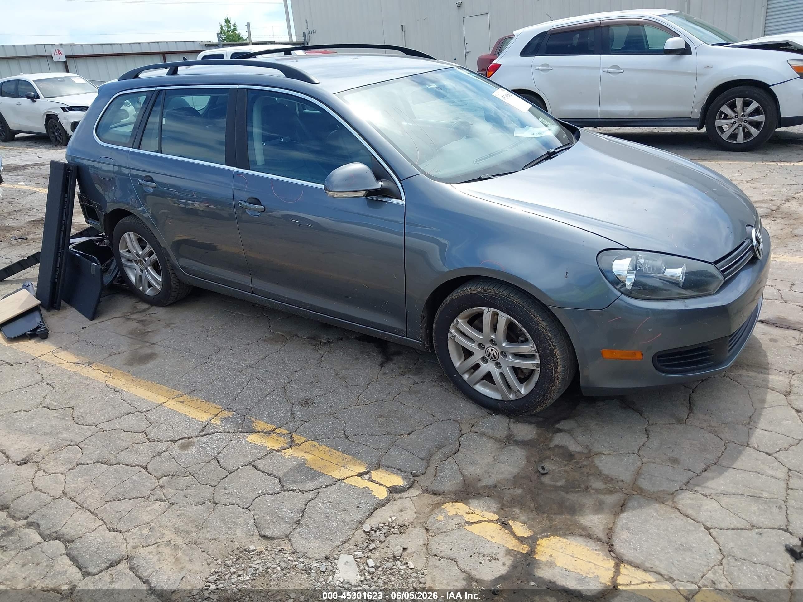 2013 Volkswagen Jetta Sportwagen 2.0l Tdi Gray vin: 3VWPL7AJ8DM605020