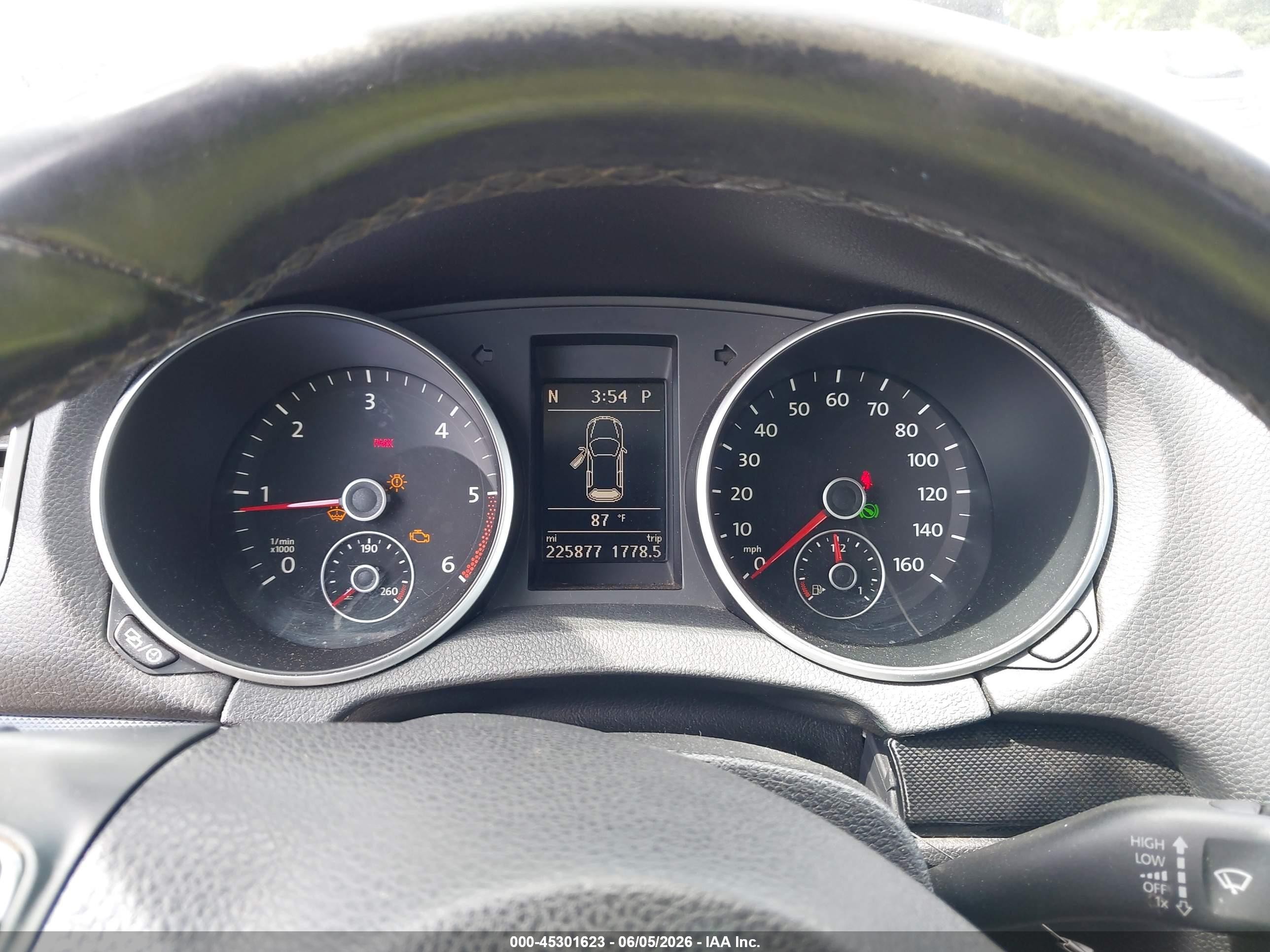 2013 Volkswagen Jetta Sportwagen 2.0l Tdi Gray vin: 3VWPL7AJ8DM605020