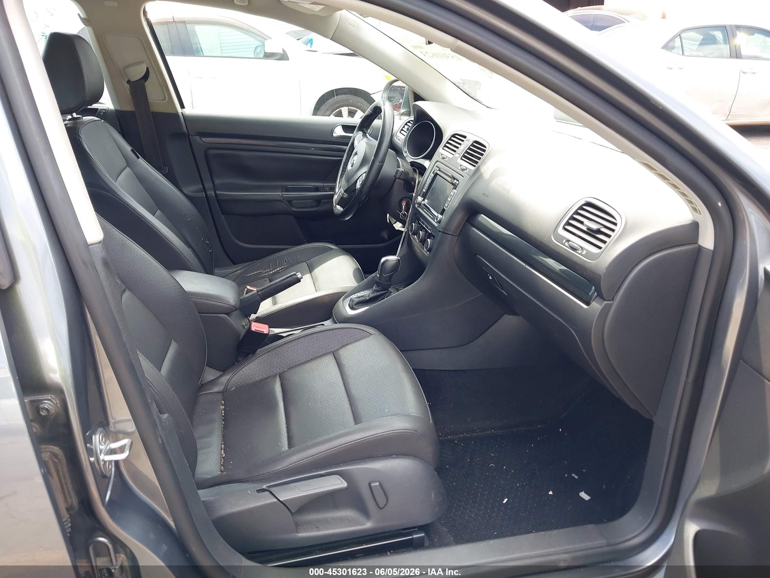 2013 Volkswagen Jetta Sportwagen 2.0l Tdi Gray vin: 3VWPL7AJ8DM605020