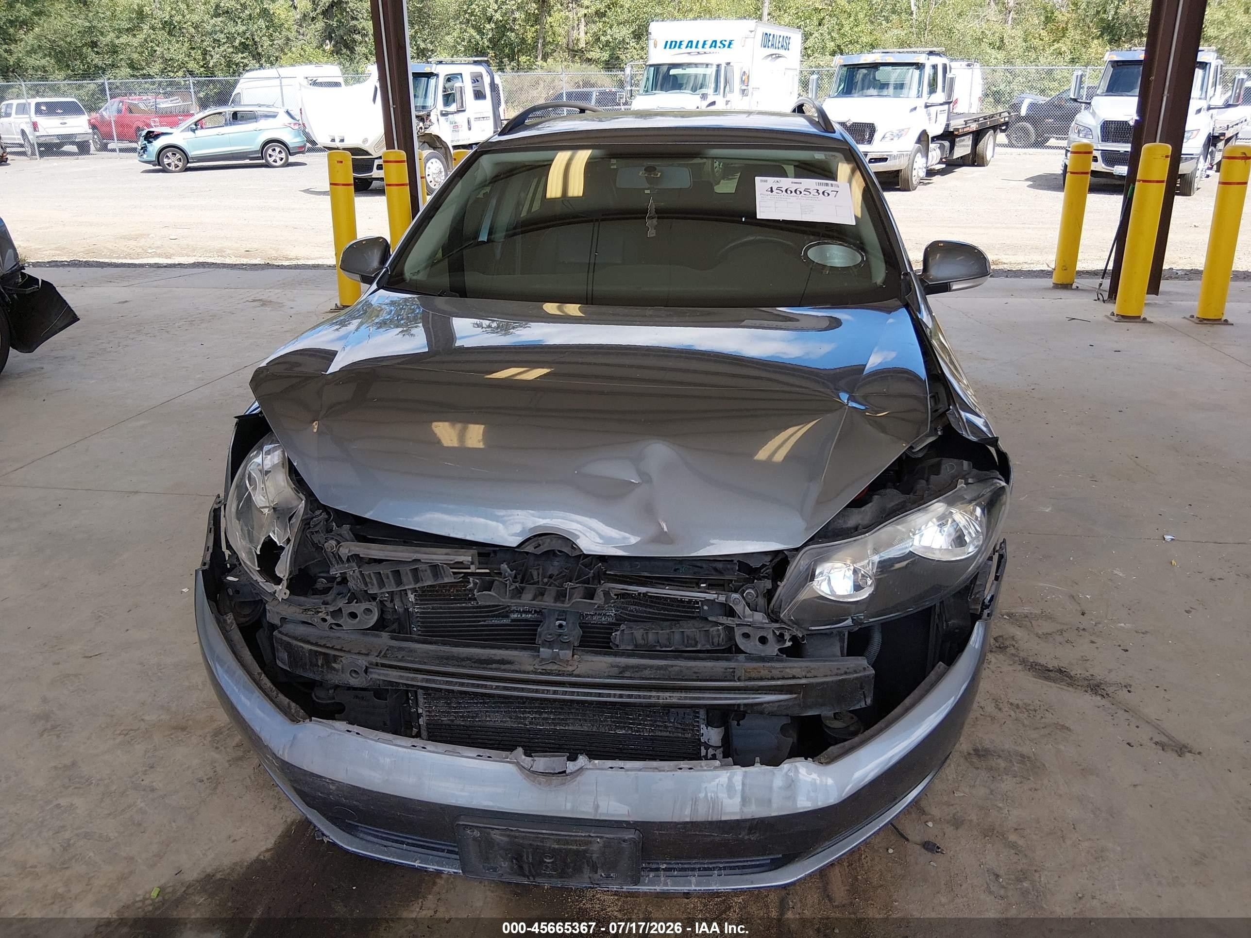 2013 Volkswagen Jetta Sportwagen 2.0l Tdi Синий vin: 3VWPL7AJ8DM662592