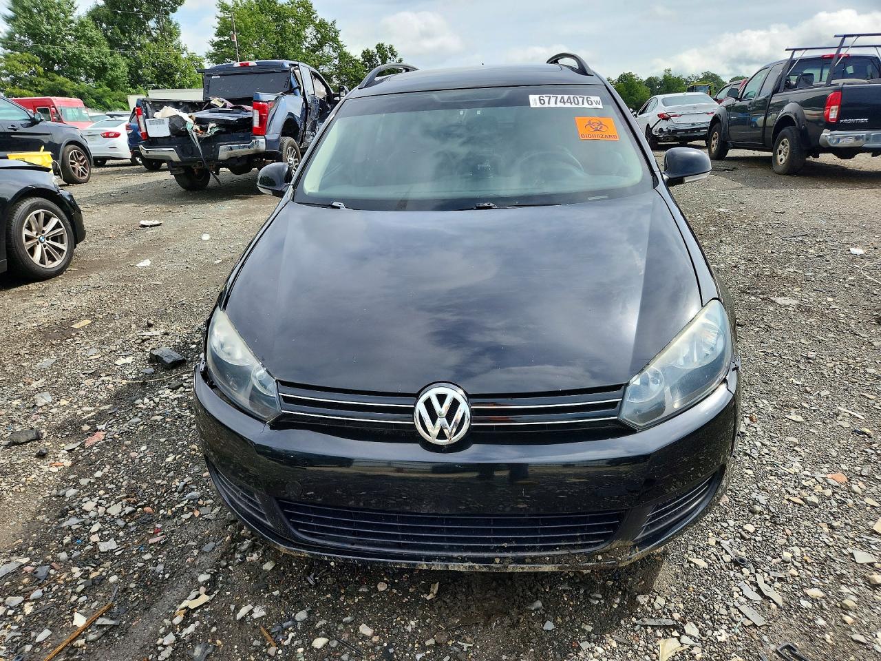2013 Volkswagen Jetta Tdi Black vin: 3VWPL7AJ8DM694054
