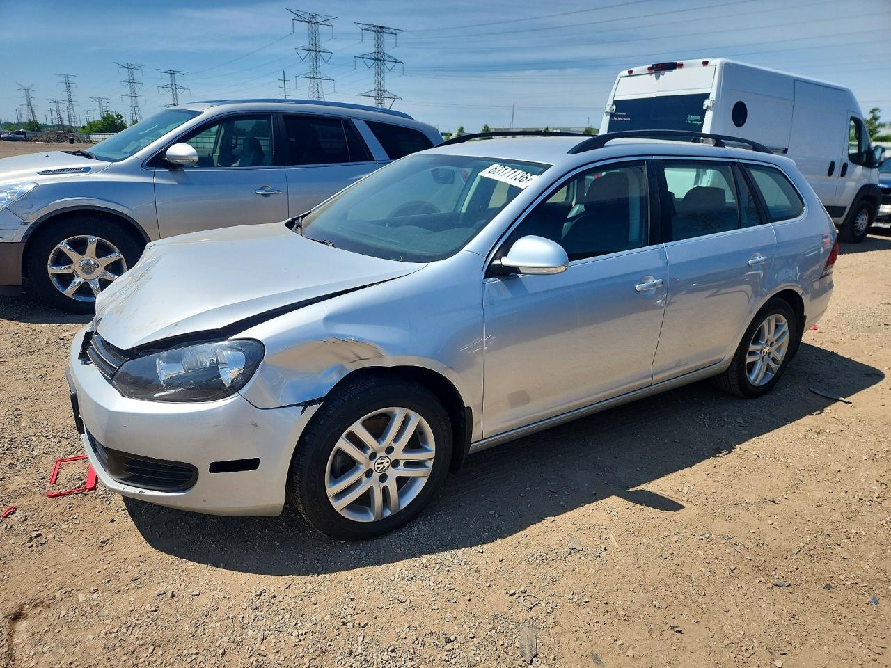 2014 Volkswagen Jetta Tdi Silver vin: 3VWPL7AJ8EM617976
