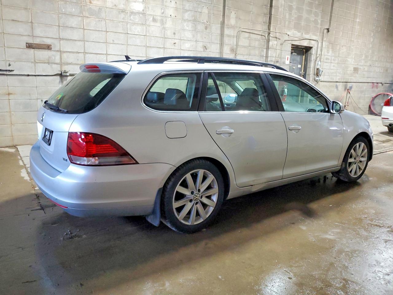 2014 Volkswagen Jetta Tdi Silver vin: 3VWPL7AJ8EM623647