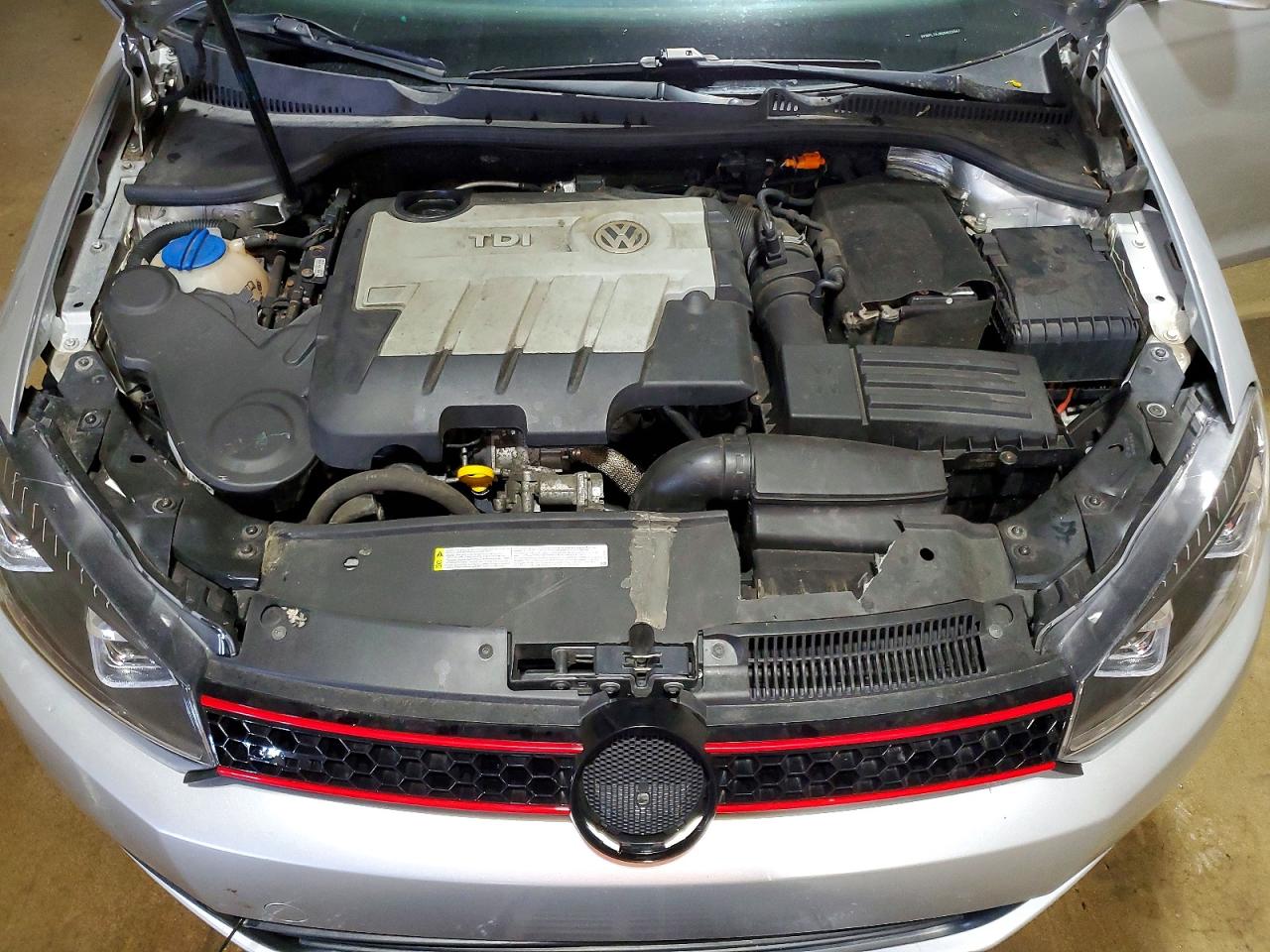 2014 Volkswagen Jetta Tdi Silver vin: 3VWPL7AJ8EM623647