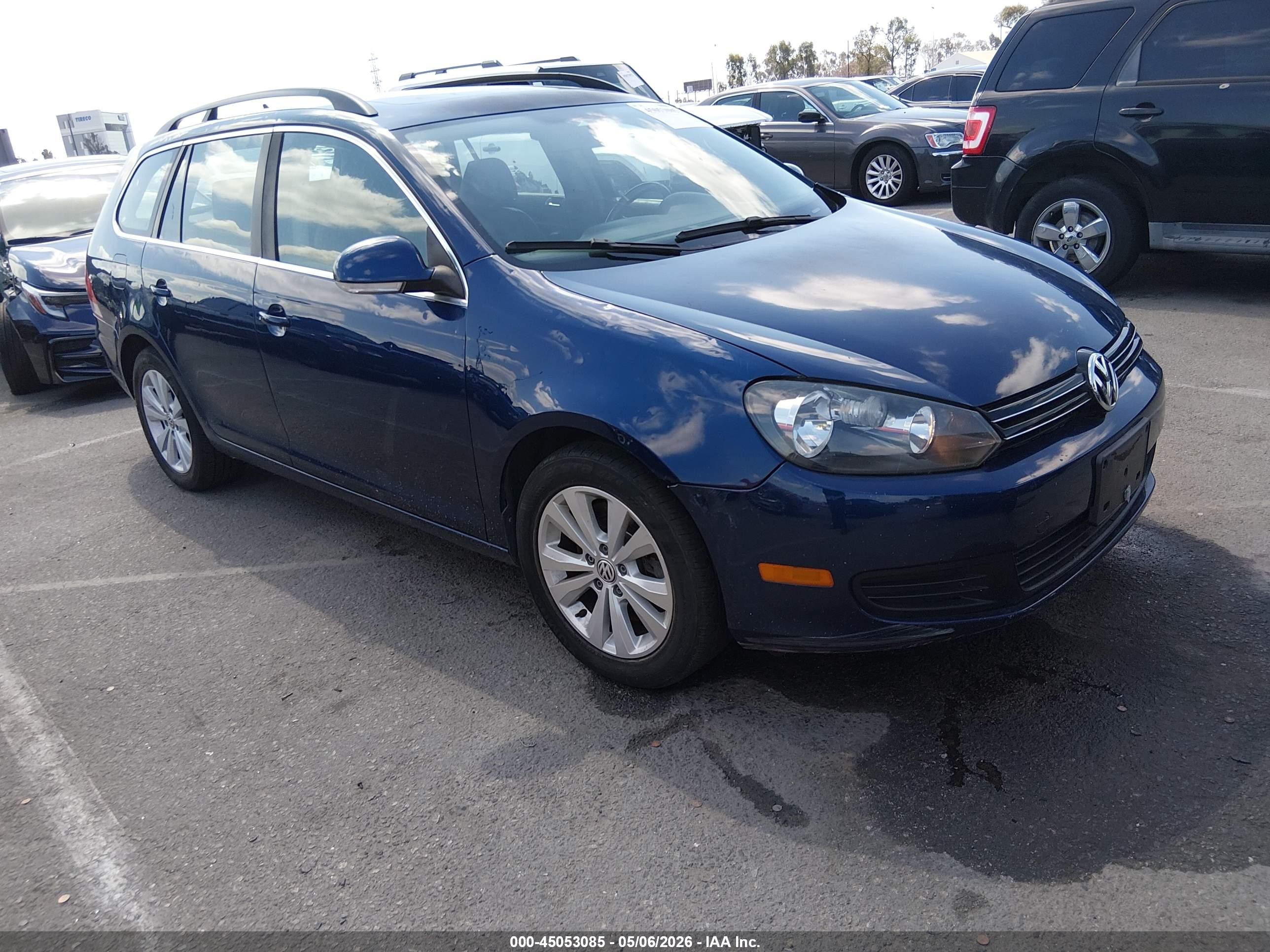 2011 Volkswagen Jetta Sportwagen 2.0l Tdi Blue vin: 3VWPL7AJ9BM608554
