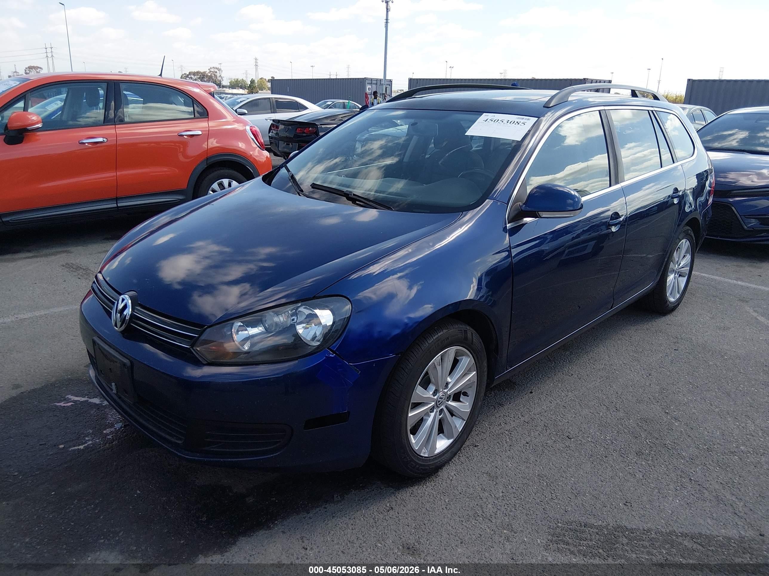 2011 Volkswagen Jetta Sportwagen 2.0l Tdi Blue vin: 3VWPL7AJ9BM608554