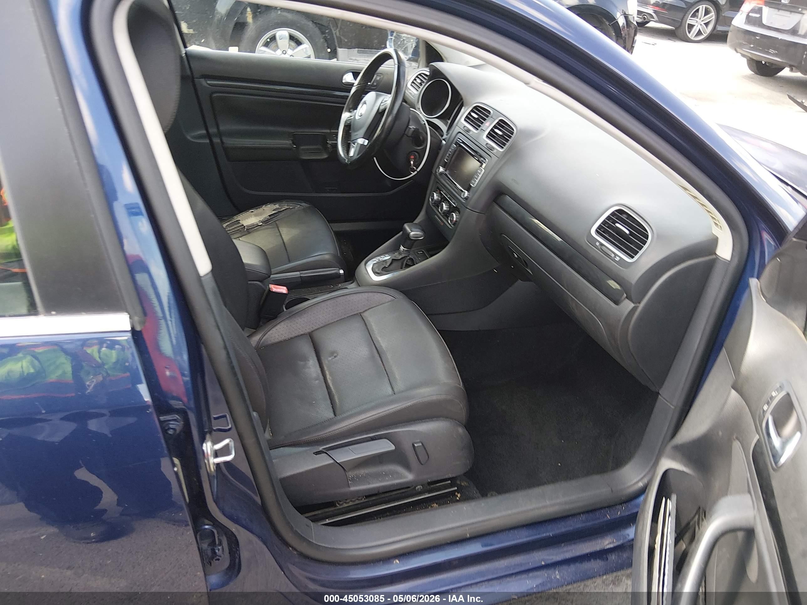 2011 Volkswagen Jetta Sportwagen 2.0l Tdi Blue vin: 3VWPL7AJ9BM608554