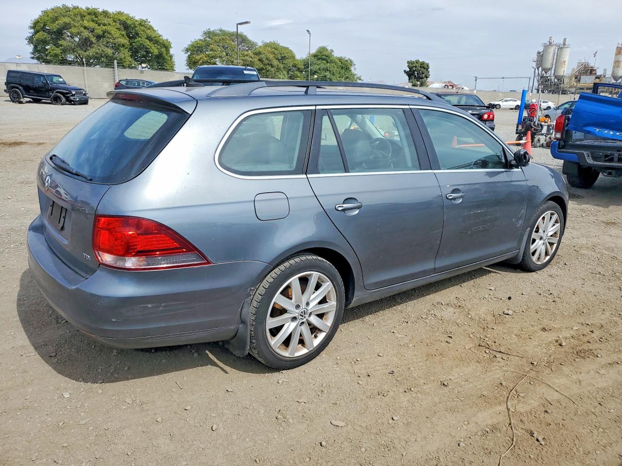 2011 Volkswagen Jetta Tdi Gray vin: 3VWPL7AJ9BM675669