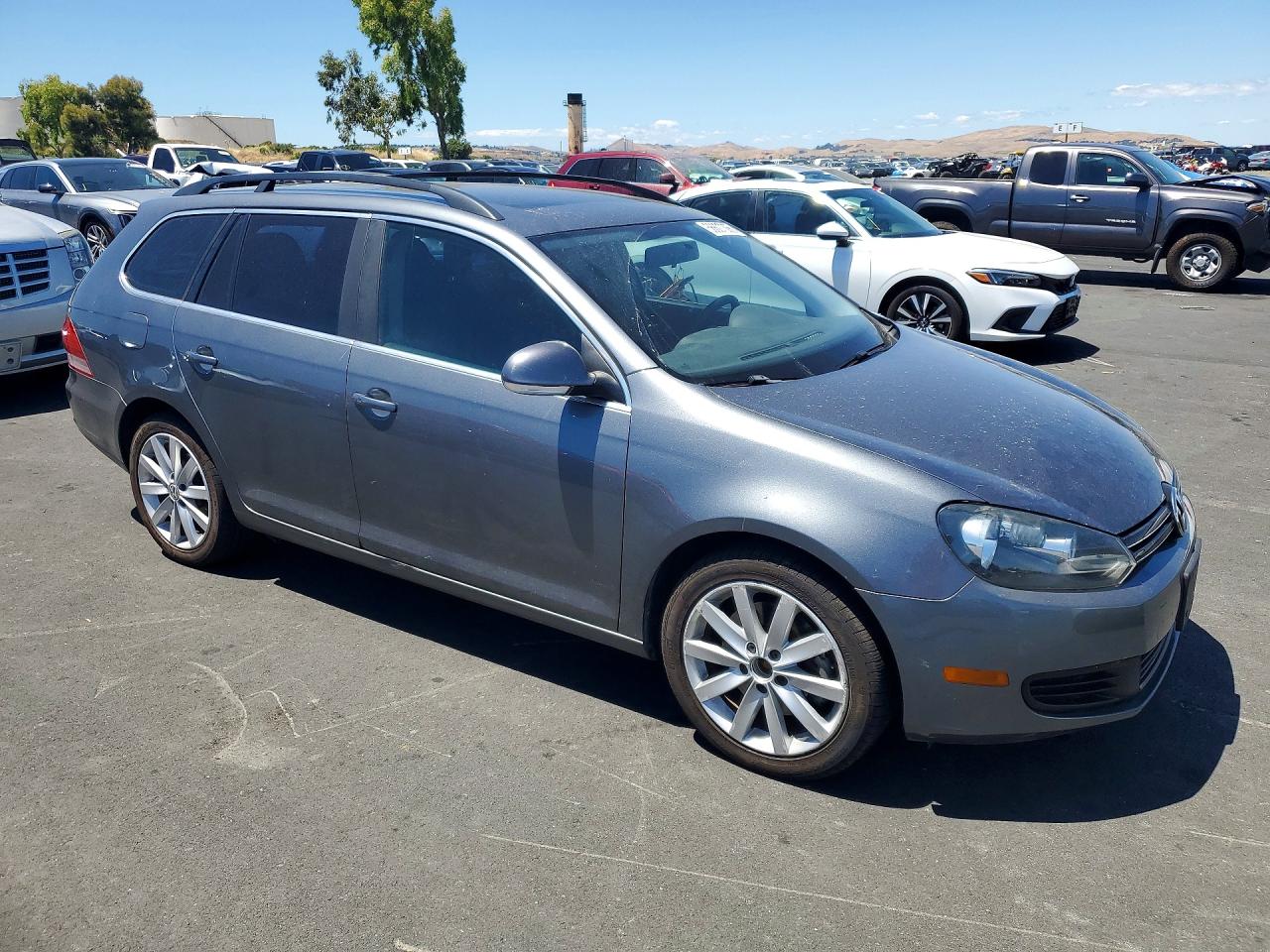 2013 Volkswagen Jetta Tdi Charcoal vin: 3VWPL7AJ9DM612686