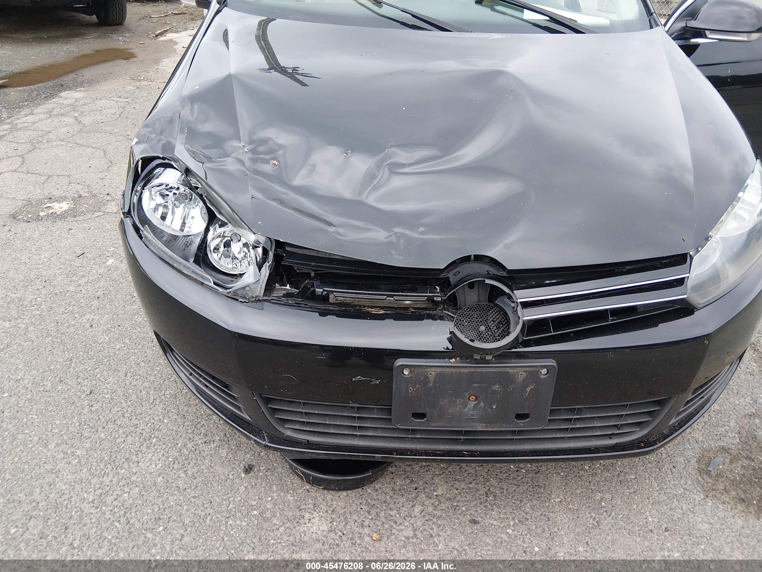2013 Volkswagen Jetta Sportwagen 2.0l Tdi Black vin: 3VWPL7AJ9DM635966