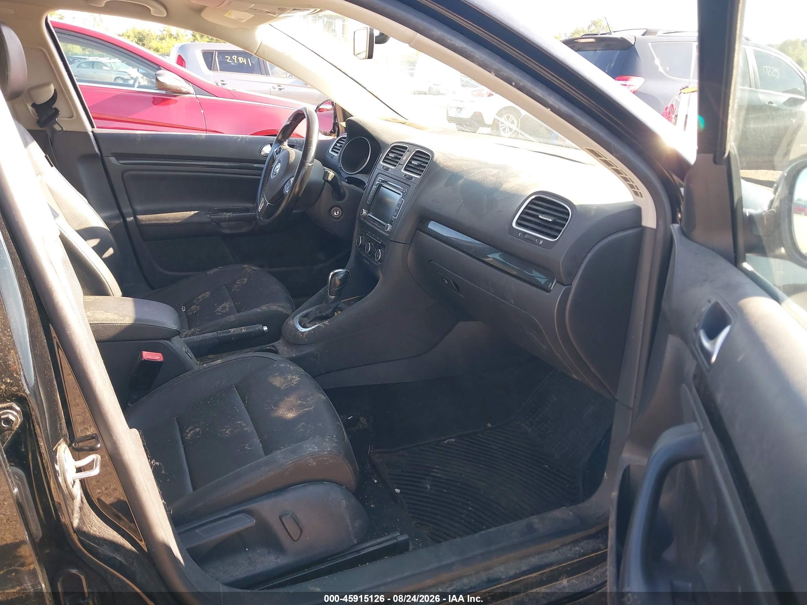 2014 Volkswagen Jetta Sportwagen 2.0l Tdi Черный vin: 3VWPL7AJ9EM600524