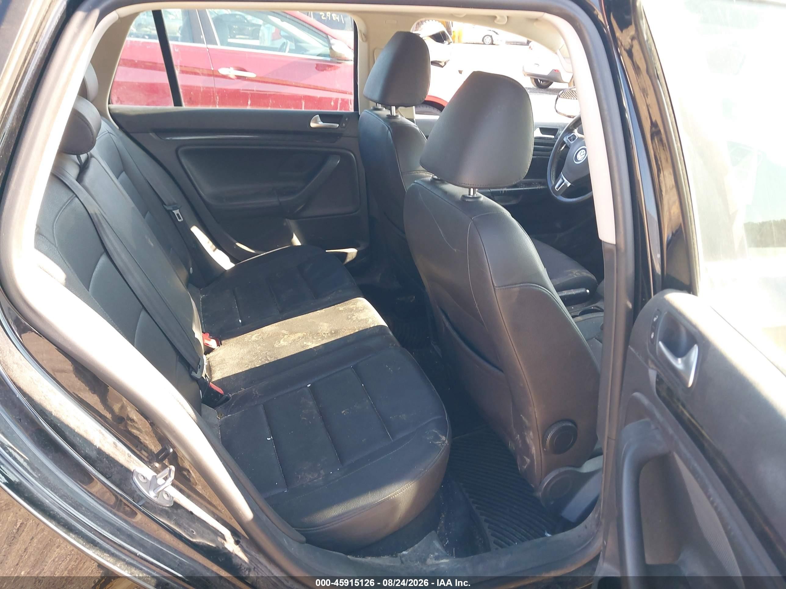 2014 Volkswagen Jetta Sportwagen 2.0l Tdi Черный vin: 3VWPL7AJ9EM600524