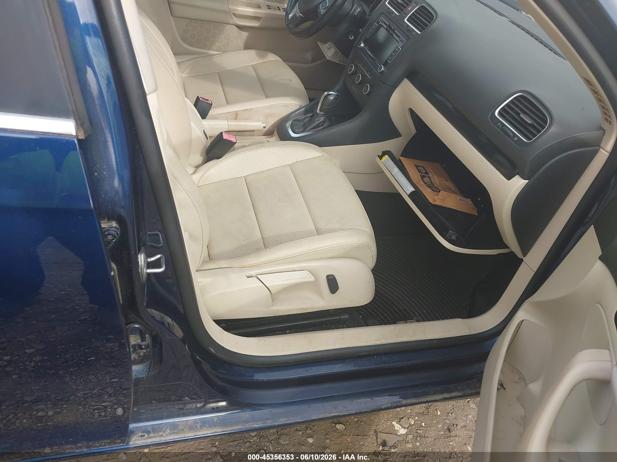 2014 Volkswagen Jetta Sportwagen 2.0l Tdi Blue vin: 3VWPL7AJ9EM605545