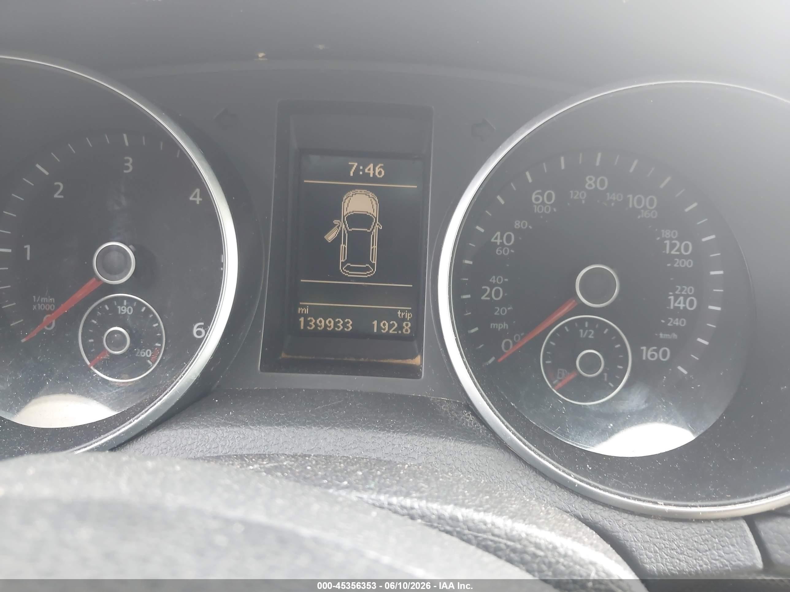 2014 Volkswagen Jetta Sportwagen 2.0l Tdi Blue vin: 3VWPL7AJ9EM605545
