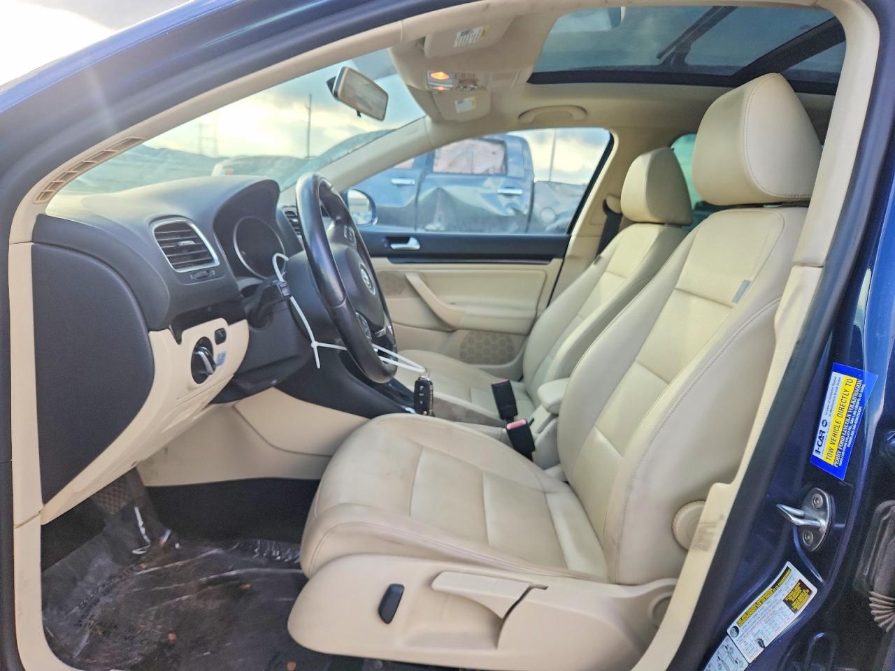 2014 Volkswagen Jetta Tdi Синий vin: 3VWPL7AJ9EM615394