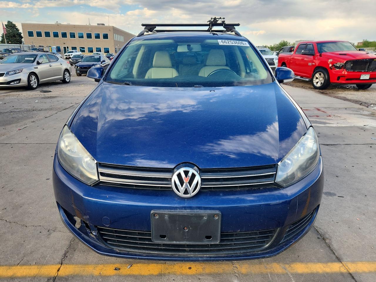 2014 Volkswagen Jetta Tdi Синий vin: 3VWPL7AJ9EM615394