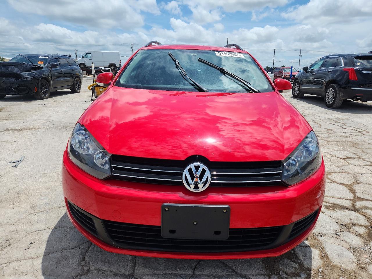 2014 Volkswagen Jetta Tdi Красный vin: 3VWPL7AJ9EM623494