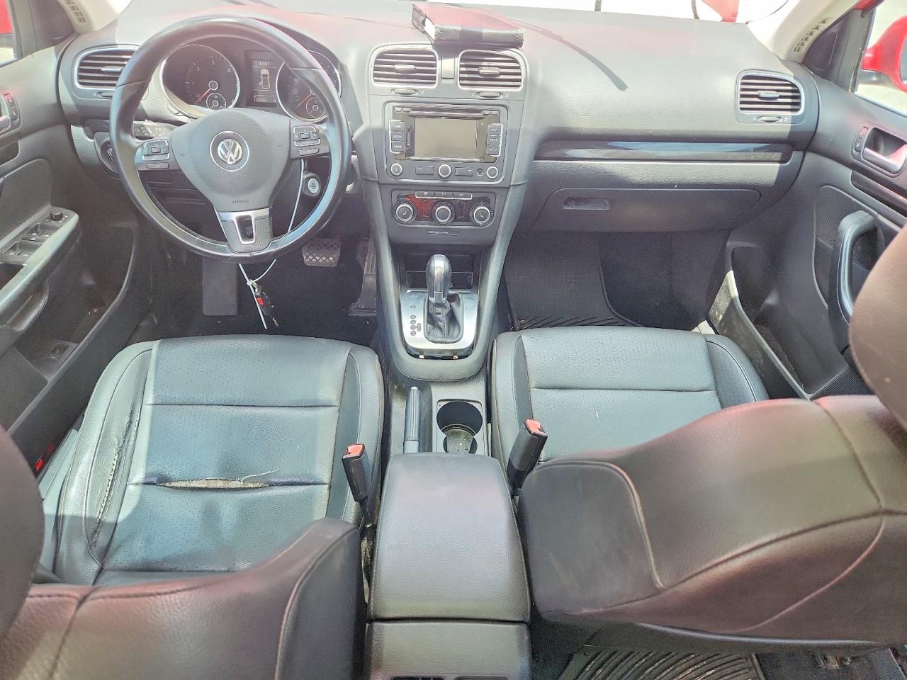 2014 Volkswagen Jetta Tdi Красный vin: 3VWPL7AJ9EM623494