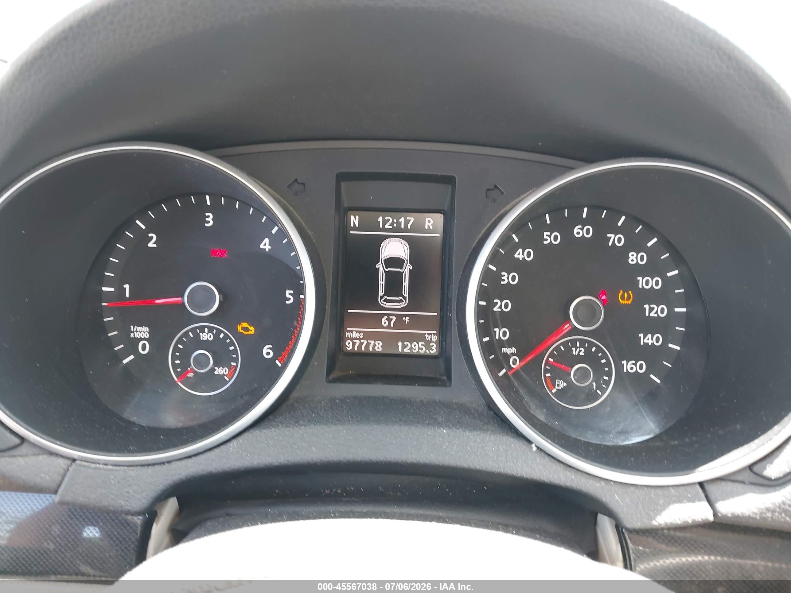 2012 Volkswagen Jetta Sportwagen 2.0l Tdi White vin: 3VWPL7AJXCM618138