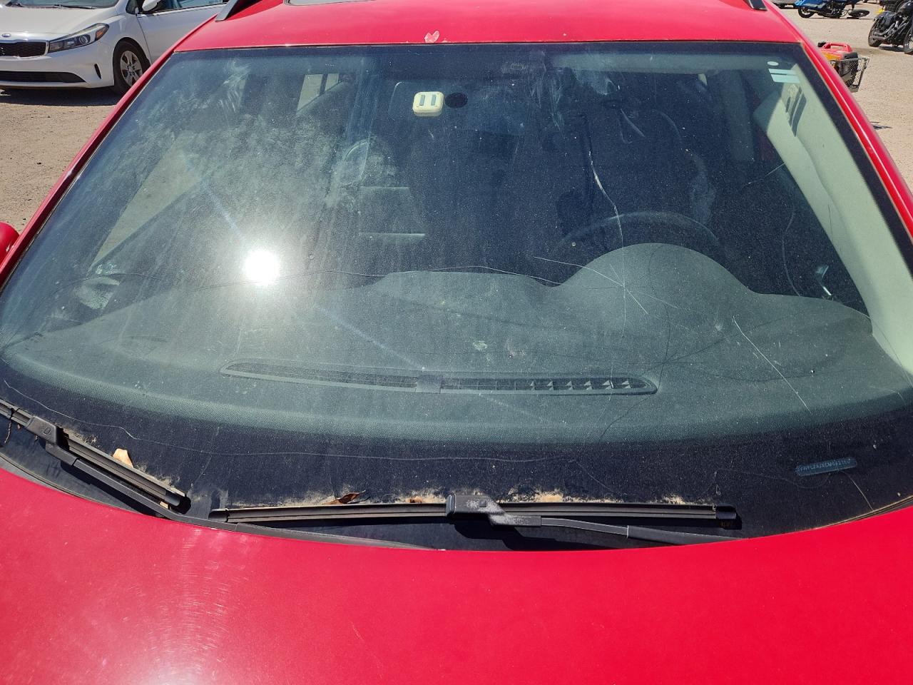 2012 Volkswagen Jetta Tdi Red vin: 3VWPL7AJXCM642150 Damage: Windshield, Cracked, > 12 Inches