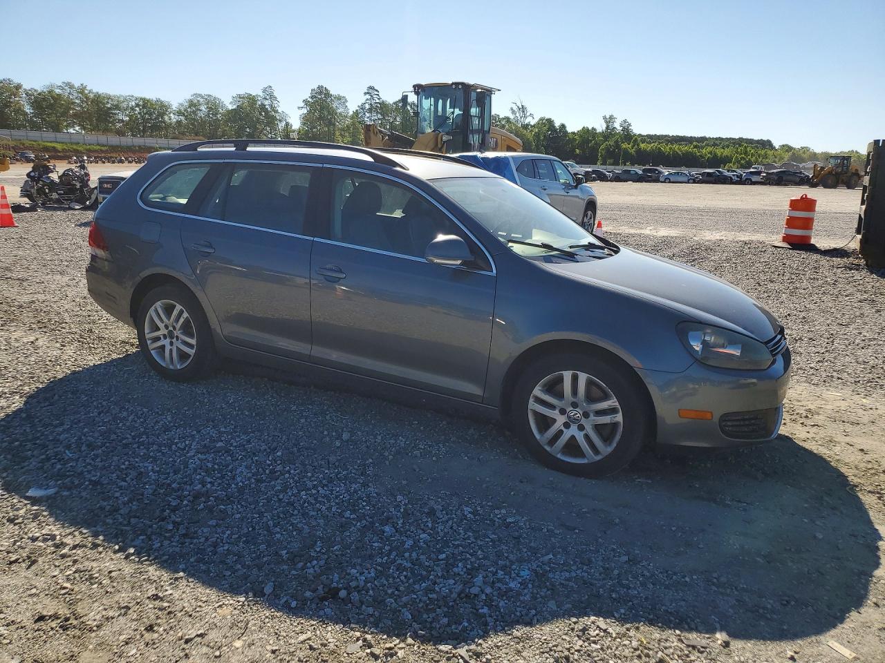 2012 Volkswagen Jetta Tdi Gray vin: 3VWPL7AJXCM664777