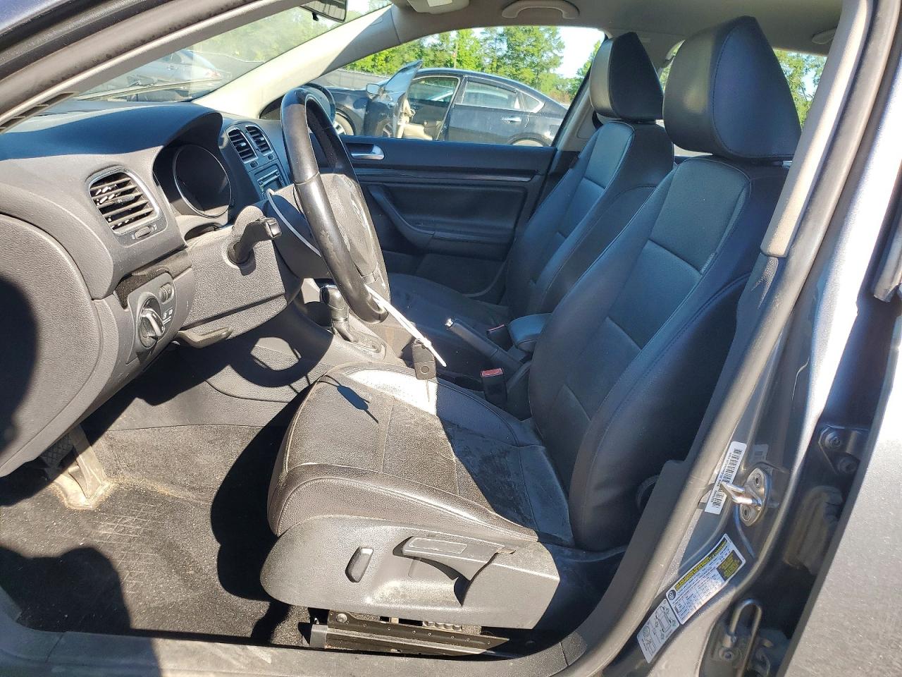 2012 Volkswagen Jetta Tdi Gray vin: 3VWPL7AJXCM664777