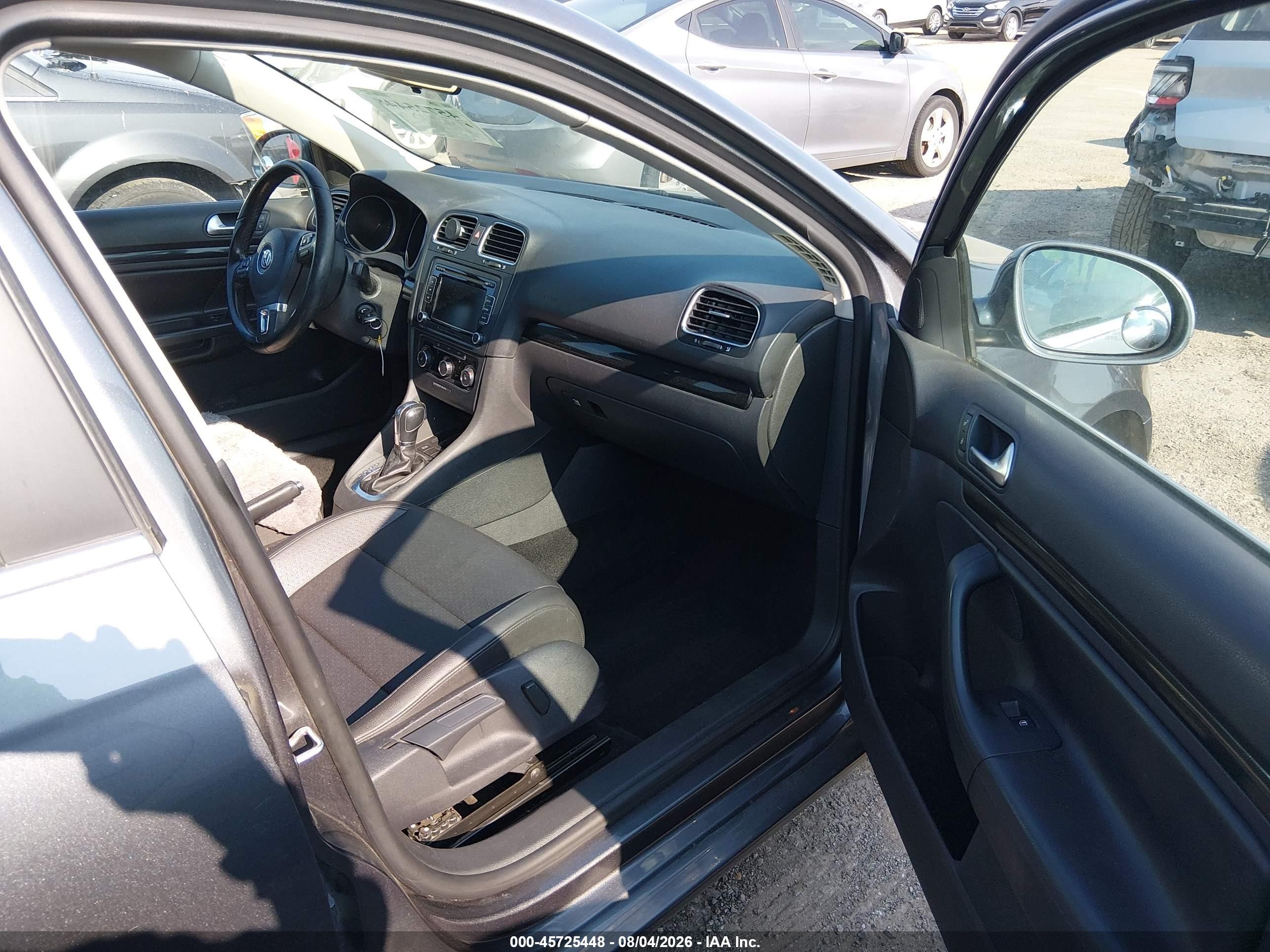 2013 Volkswagen Jetta Sportwagen 2.0l Tdi Gray vin: 3VWPL7AJXDM619758