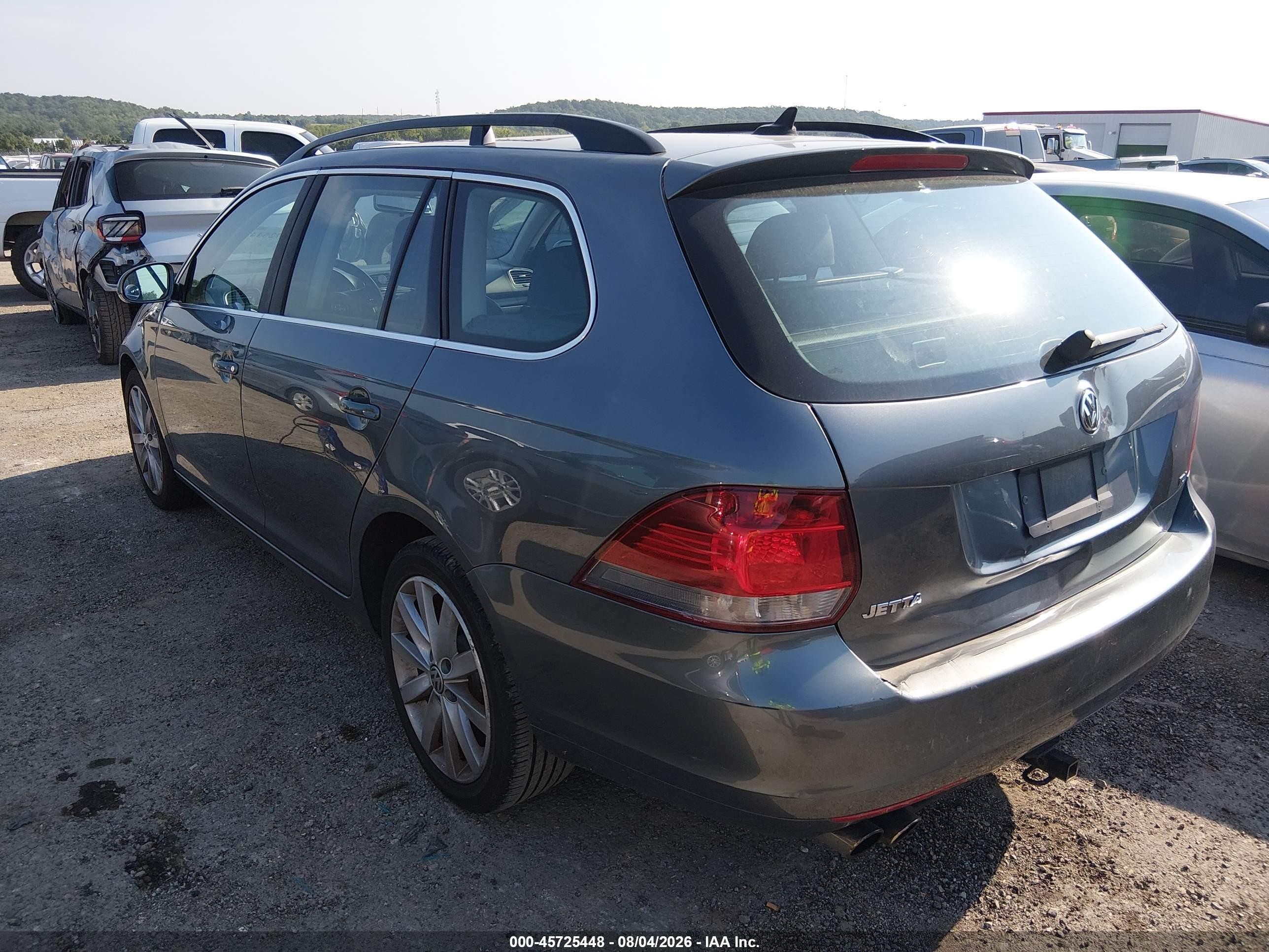 2013 Volkswagen Jetta Sportwagen 2.0l Tdi Gray vin: 3VWPL7AJXDM619758