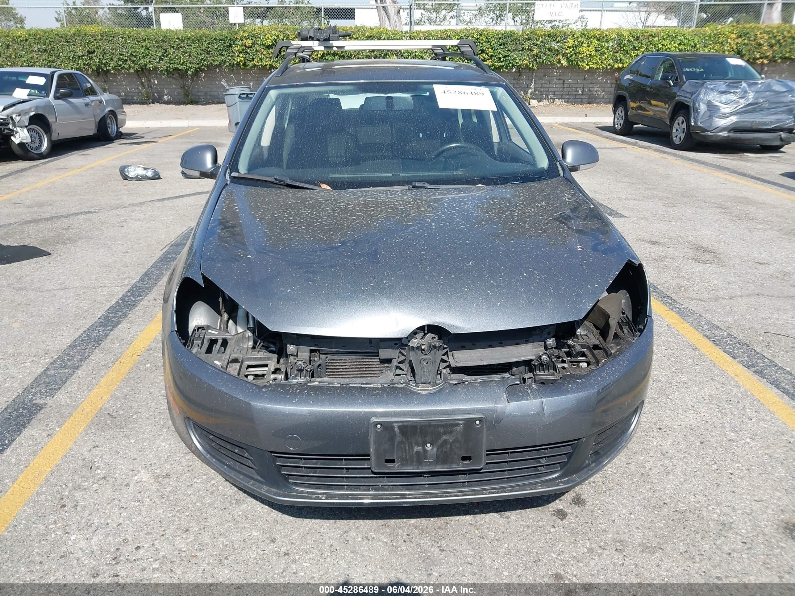 2013 Volkswagen Jetta Sportwagen 2.0l Tdi Серый vin: 3VWPL7AJXDM667549
