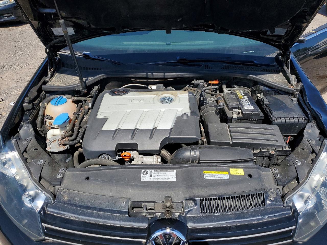 2013 Volkswagen Jetta Tdi Черный vin: 3VWPL7AJXDM695318