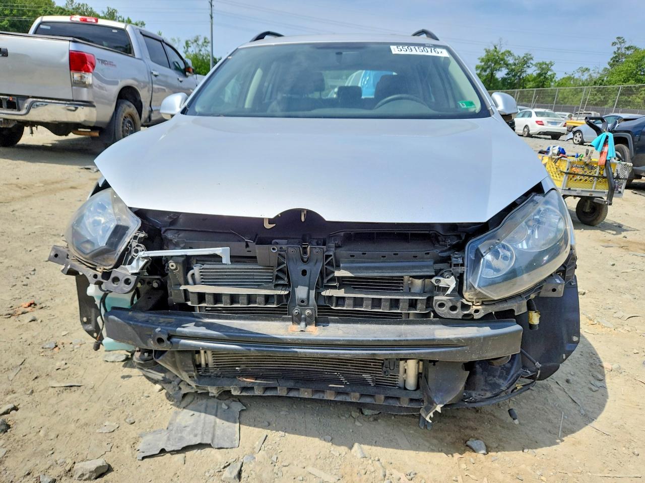 2013 Volkswagen Jetta Tdi Silver vin: 3VWPL7AJXDM696954