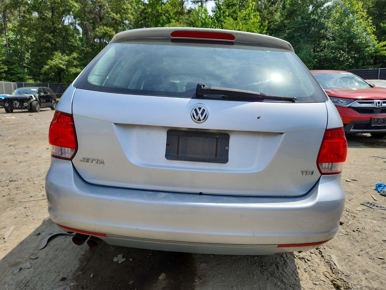 2013 Volkswagen Jetta Tdi Silver vin: 3VWPL7AJXDM696954