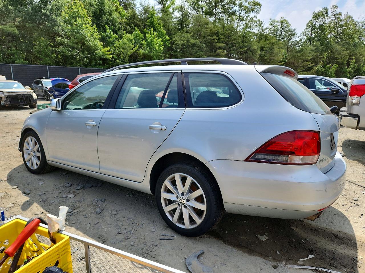2013 Volkswagen Jetta Tdi Silver vin: 3VWPL7AJXDM696954