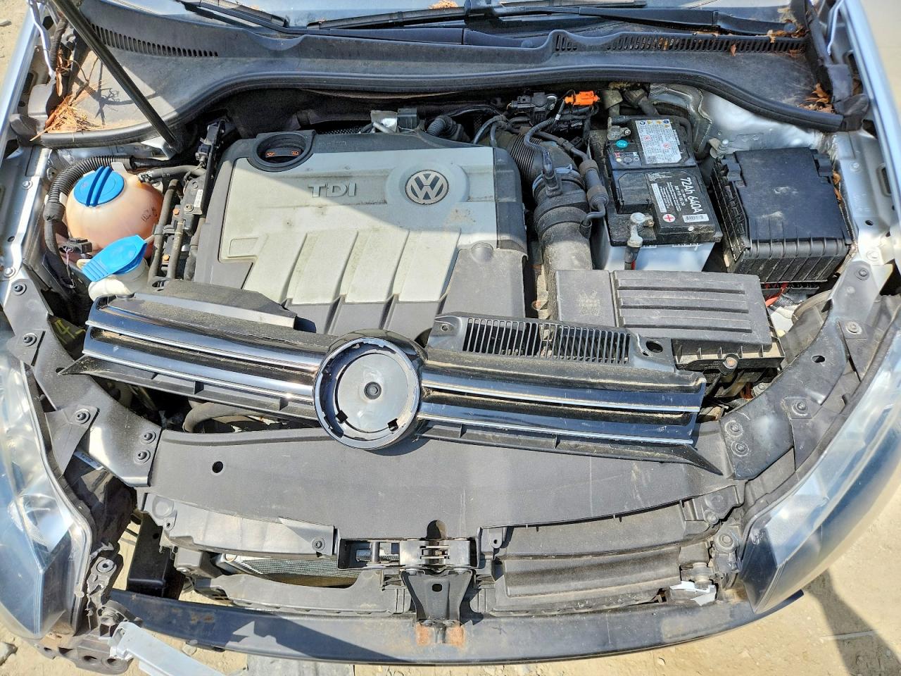 2013 Volkswagen Jetta Tdi Silver vin: 3VWPL7AJXDM696954