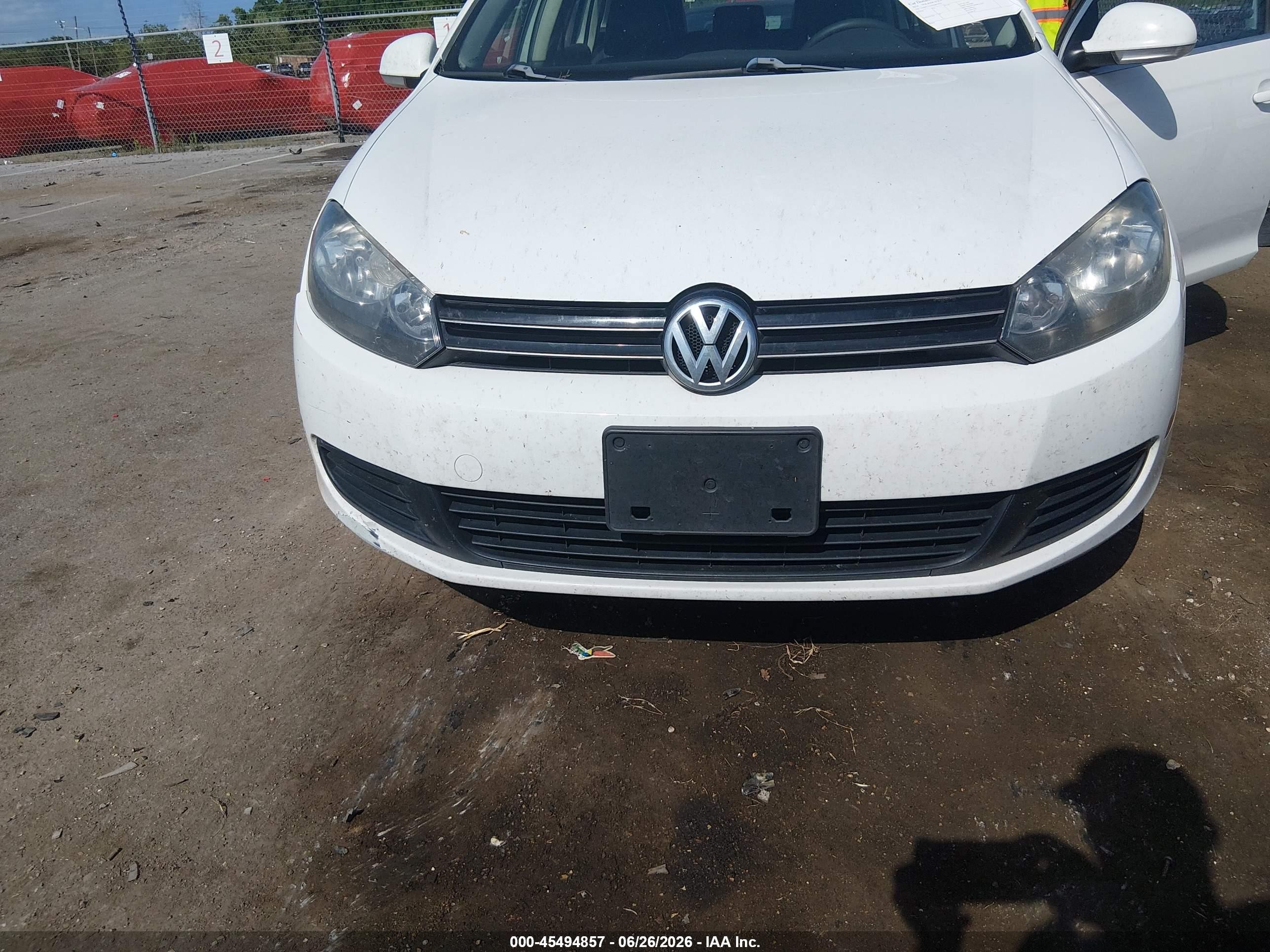 2014 Volkswagen Jetta Sportwagen 2.0l Tdi Gray vin: 3VWPL7AJXEM612925